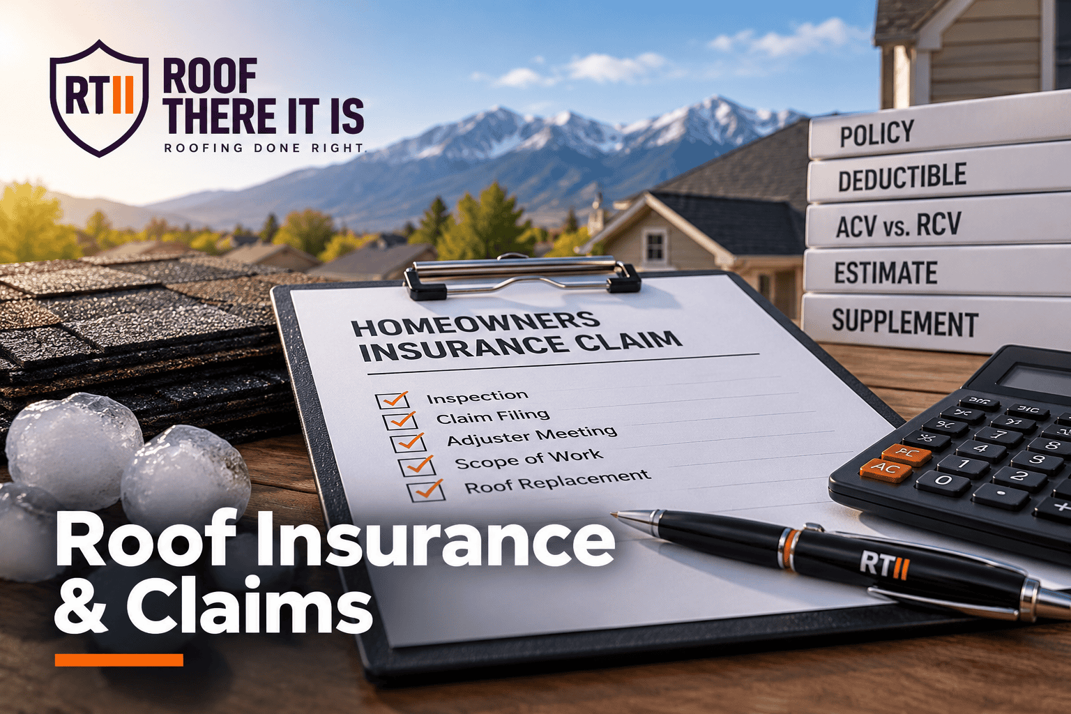 Roof insurance and claims process for Colorado homeowners | Roof There It Is