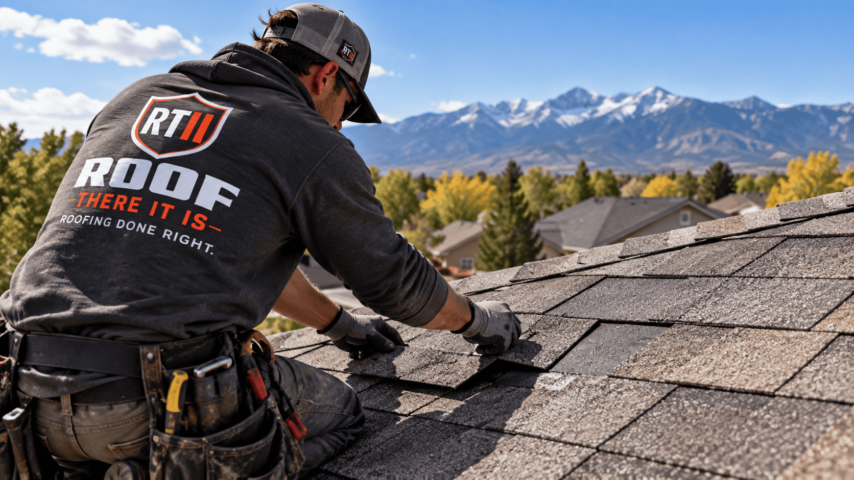Roof repair Colorado residential shingle repair